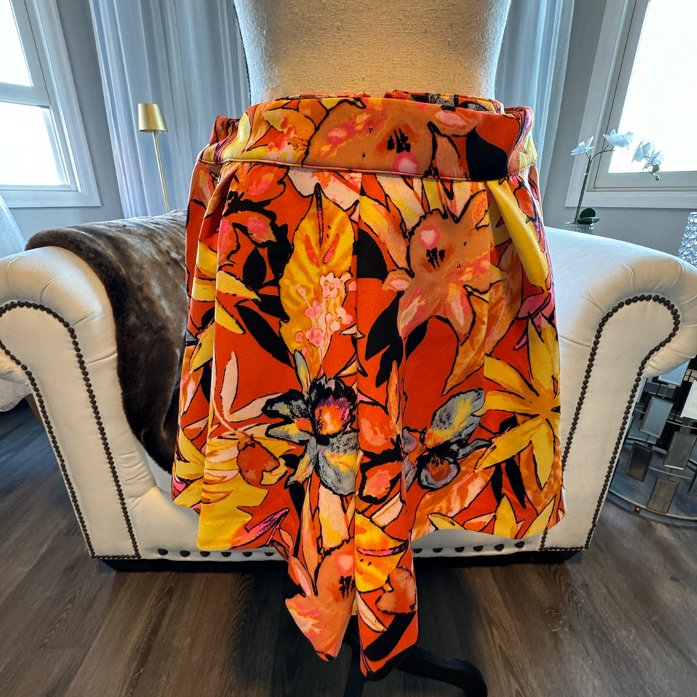 Colorful skort